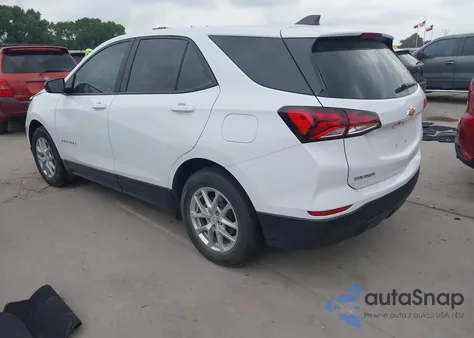 2022 Chevrolet Equinox Fwd Ls из США, поврежденный, VIN 3GNAXHEV2NS206897